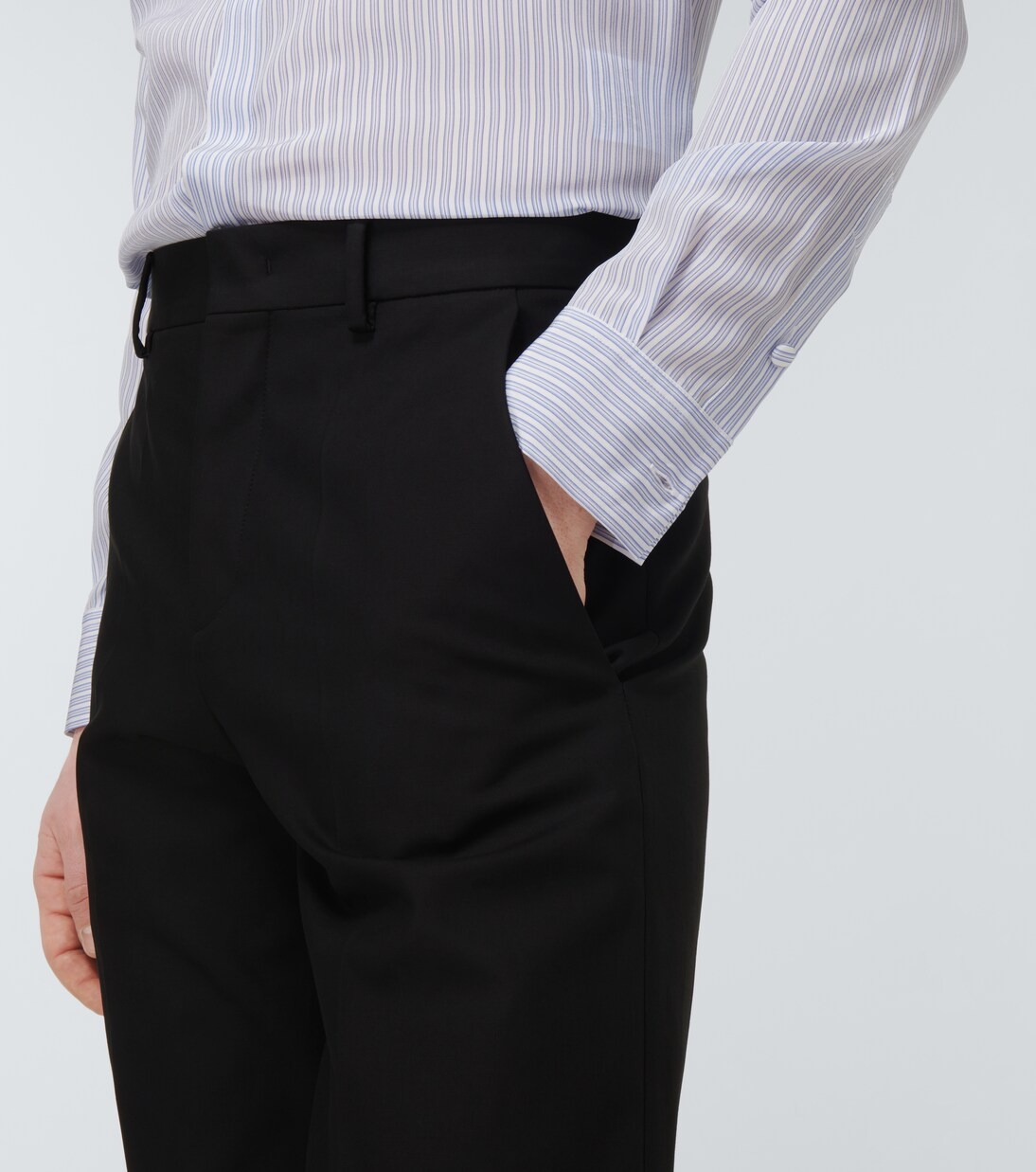 Pantalon droit en coton | Valentino