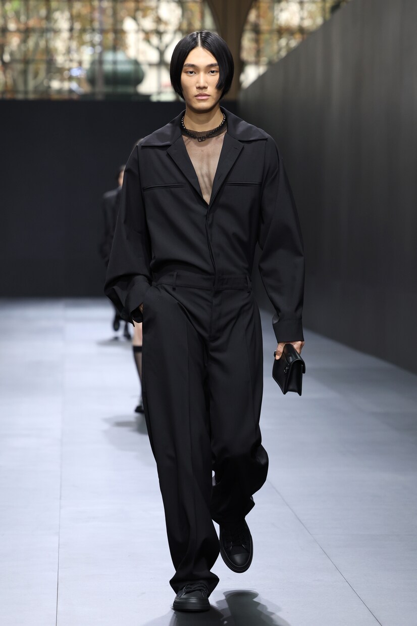 Pantalon droit en coton | Valentino