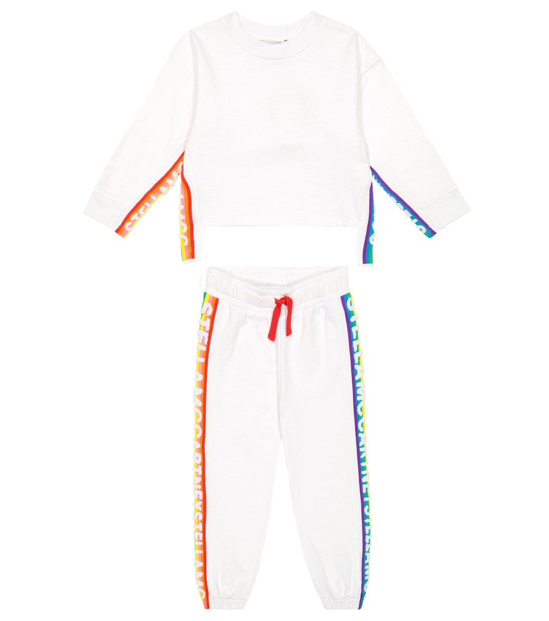 Cotton fleece tracksuit | Stella McCartney Kids
