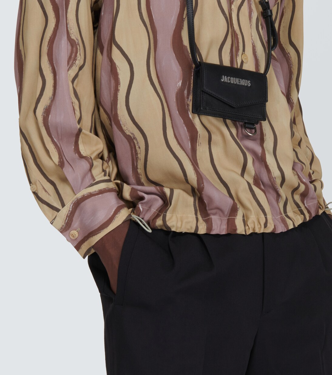 Le Porte Azur leather crossbody bag | Jacquemus