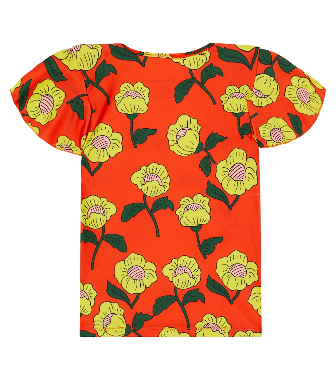 Flowers printed swim top | Mini Rodini