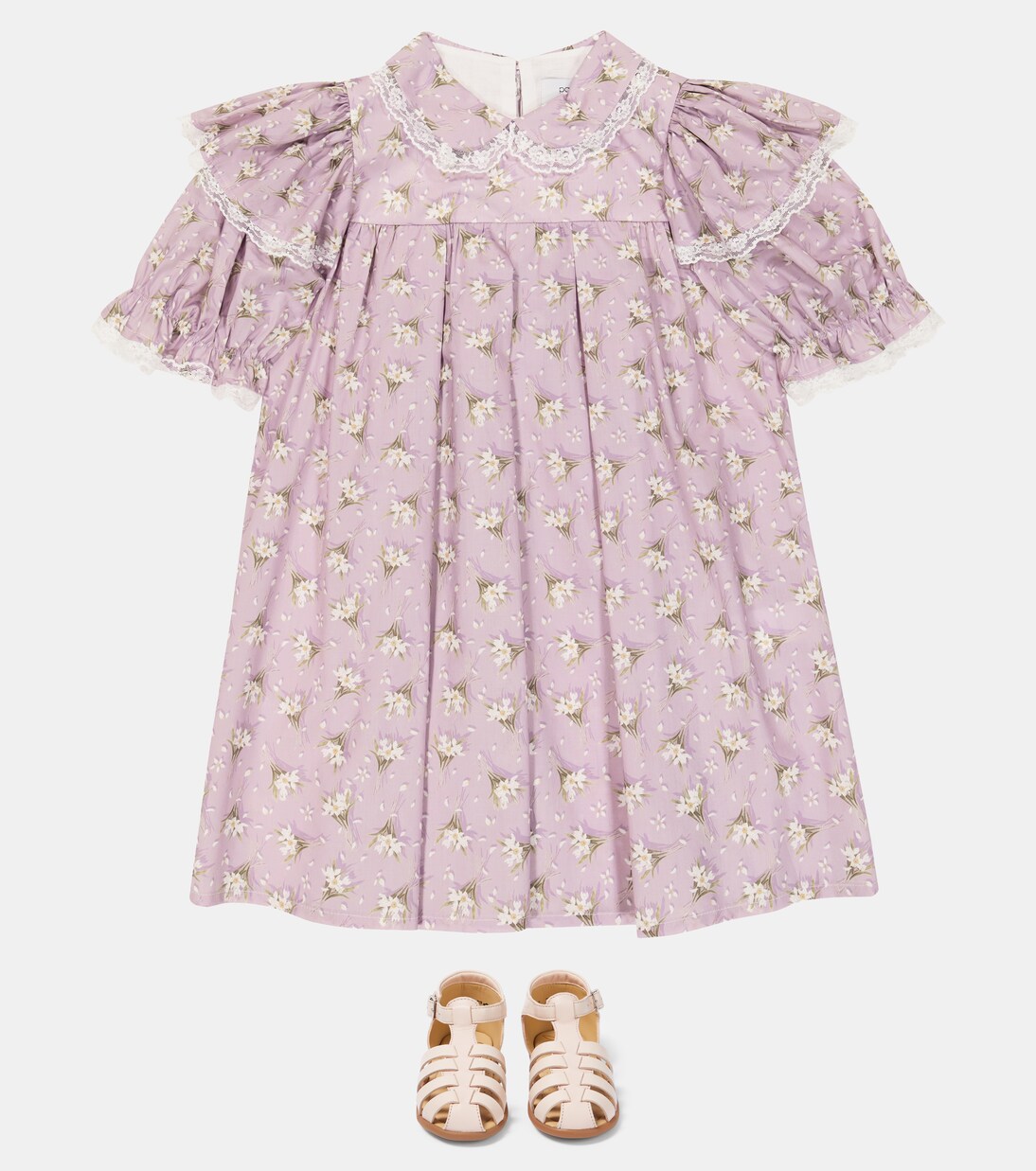 Floral cotton voile dress | Paade Mode