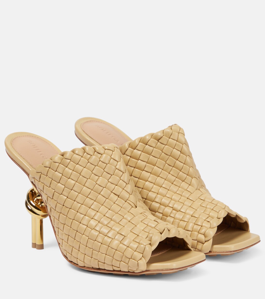 Knot leather mules | Bottega Veneta