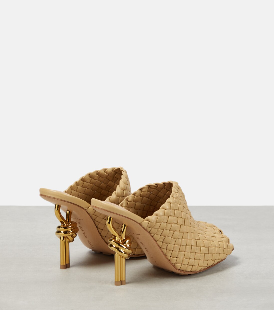 Knot leather mules | Bottega Veneta