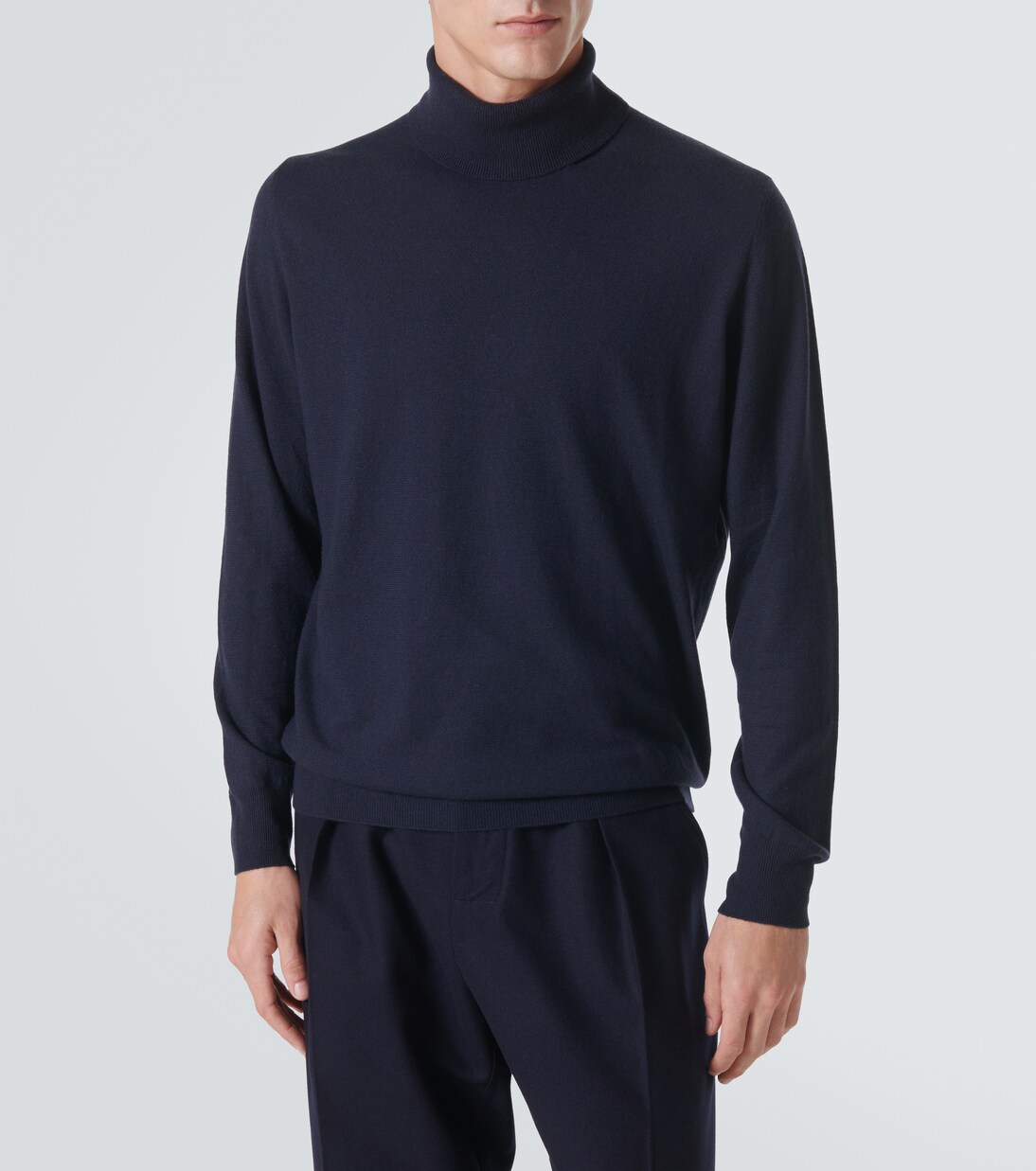 Cashmere turtleneck sweater | Loro Piana