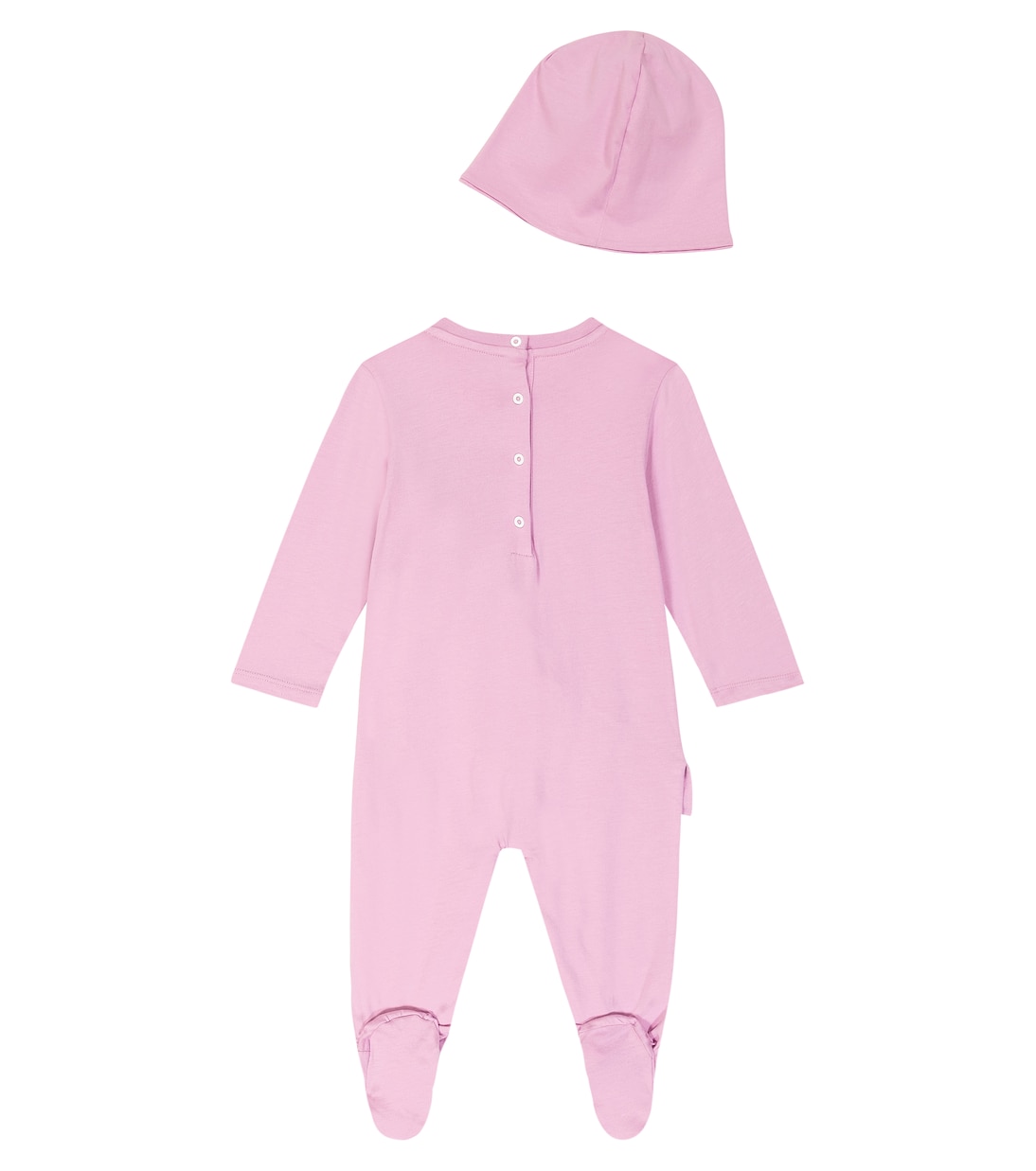 Bébé – Ensemble grenouillère, bavoir et bonnet | Balmain Kids