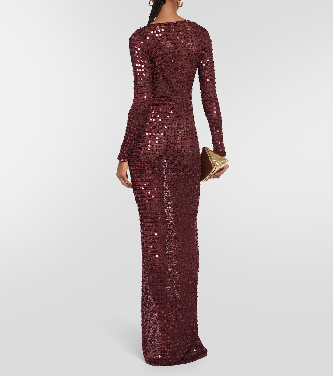 Robe longue Chyha à ornements | Aya Muse