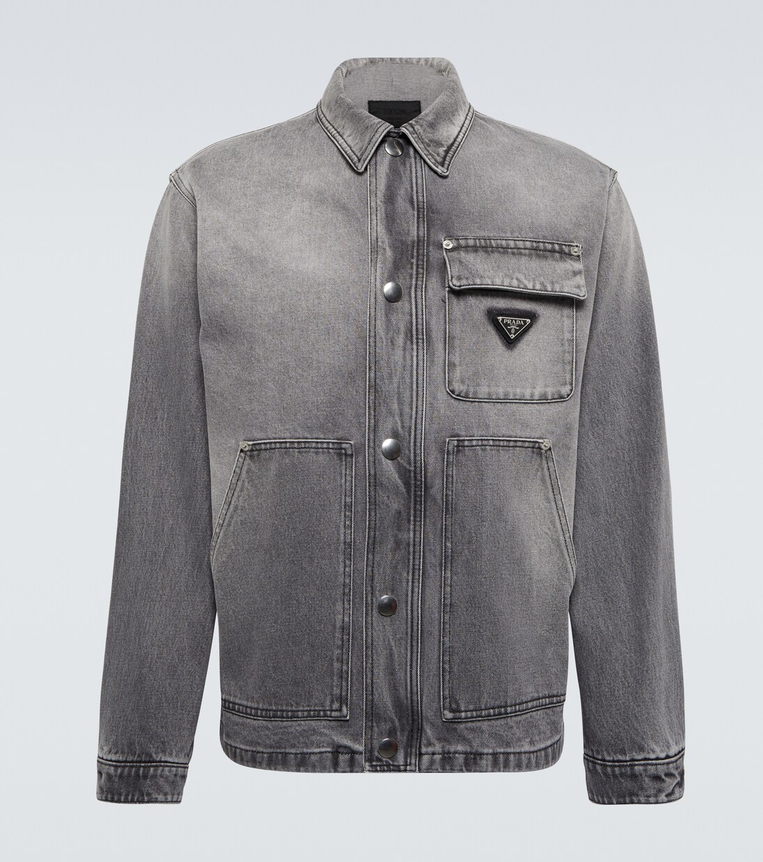 Denim overshirt | Prada