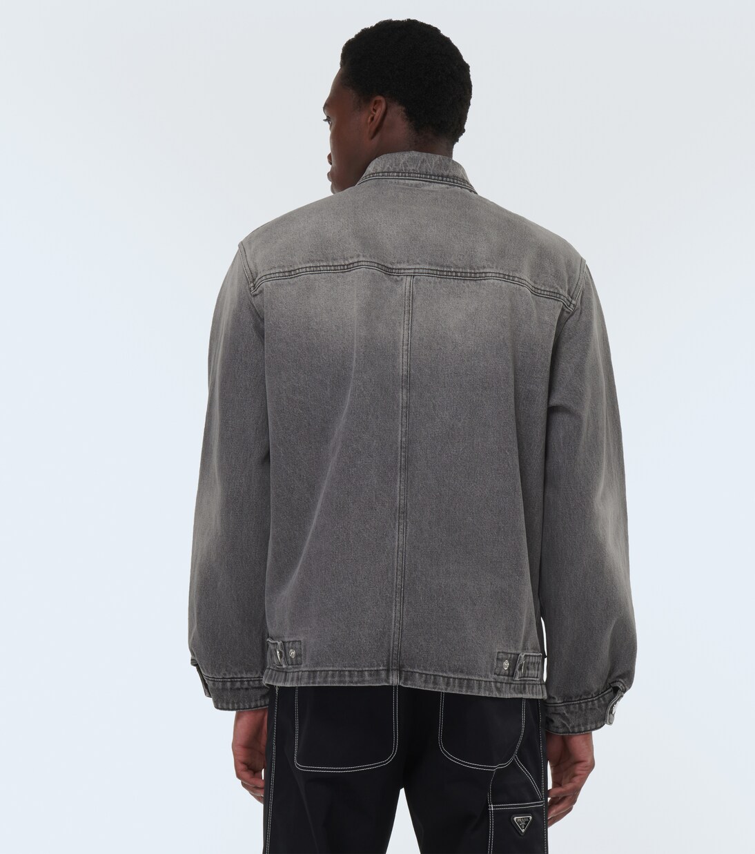 Denim overshirt | Prada