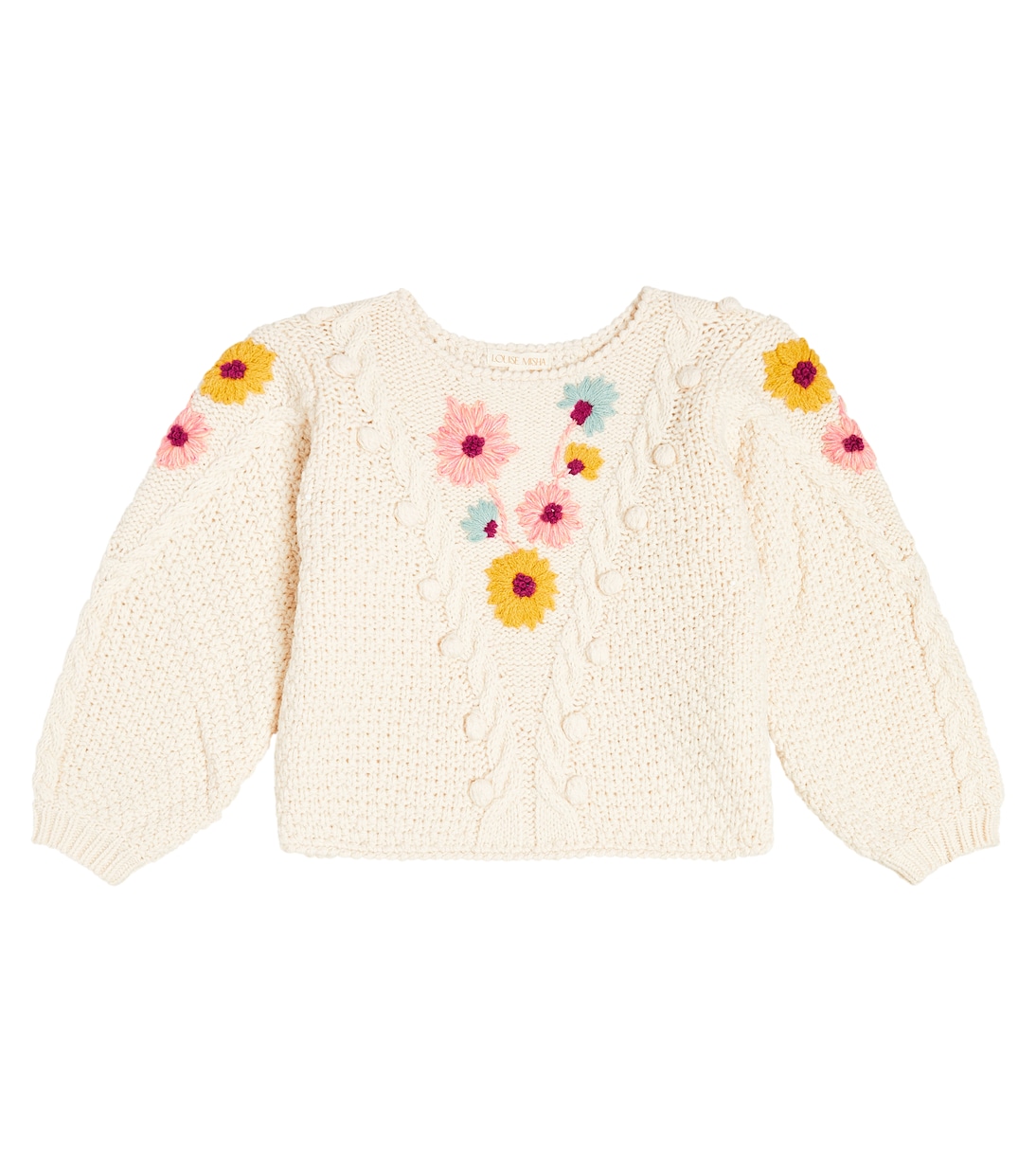 Acacia embroidered sweater | Louise Misha