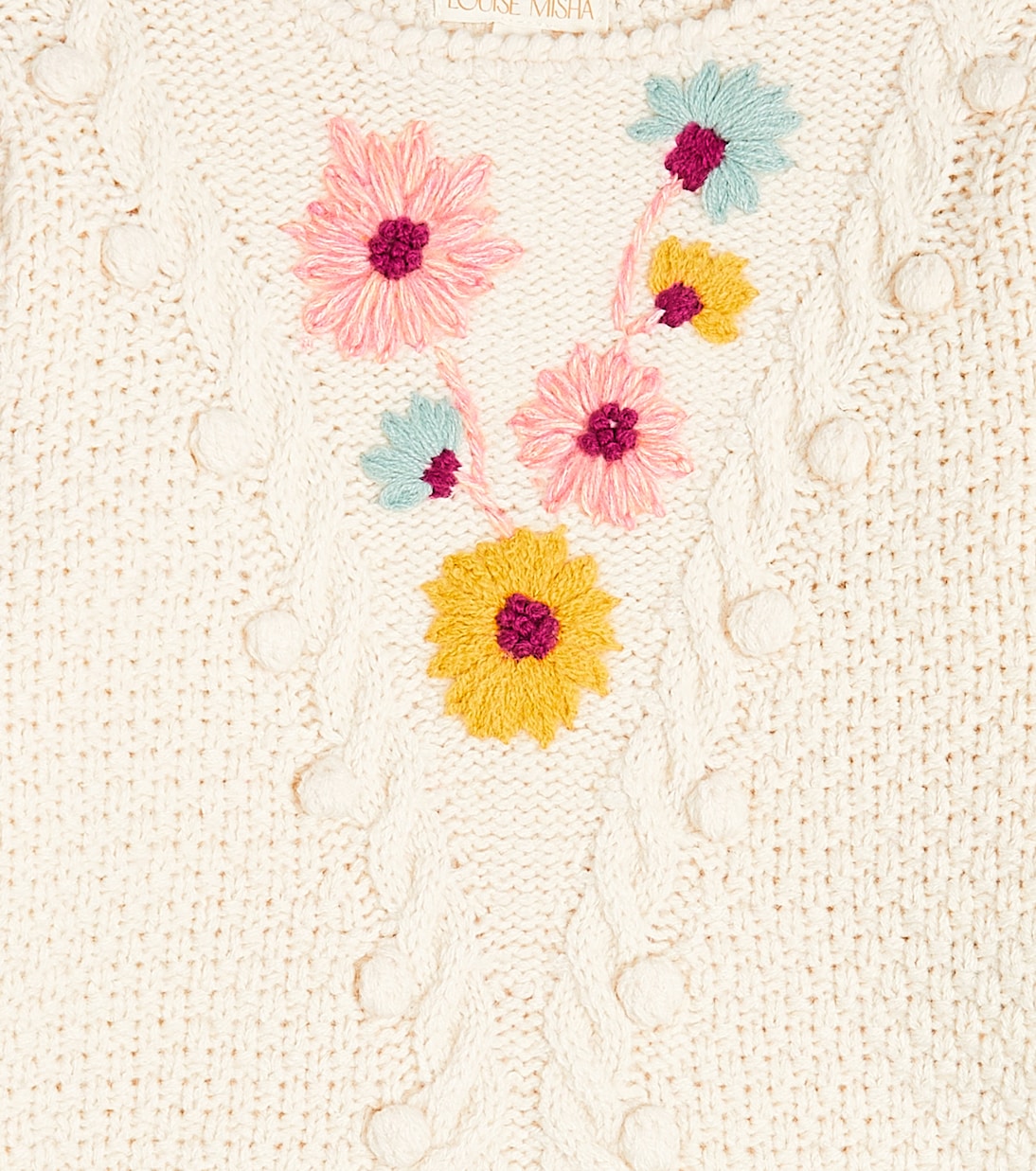 Acacia embroidered sweater | Louise Misha