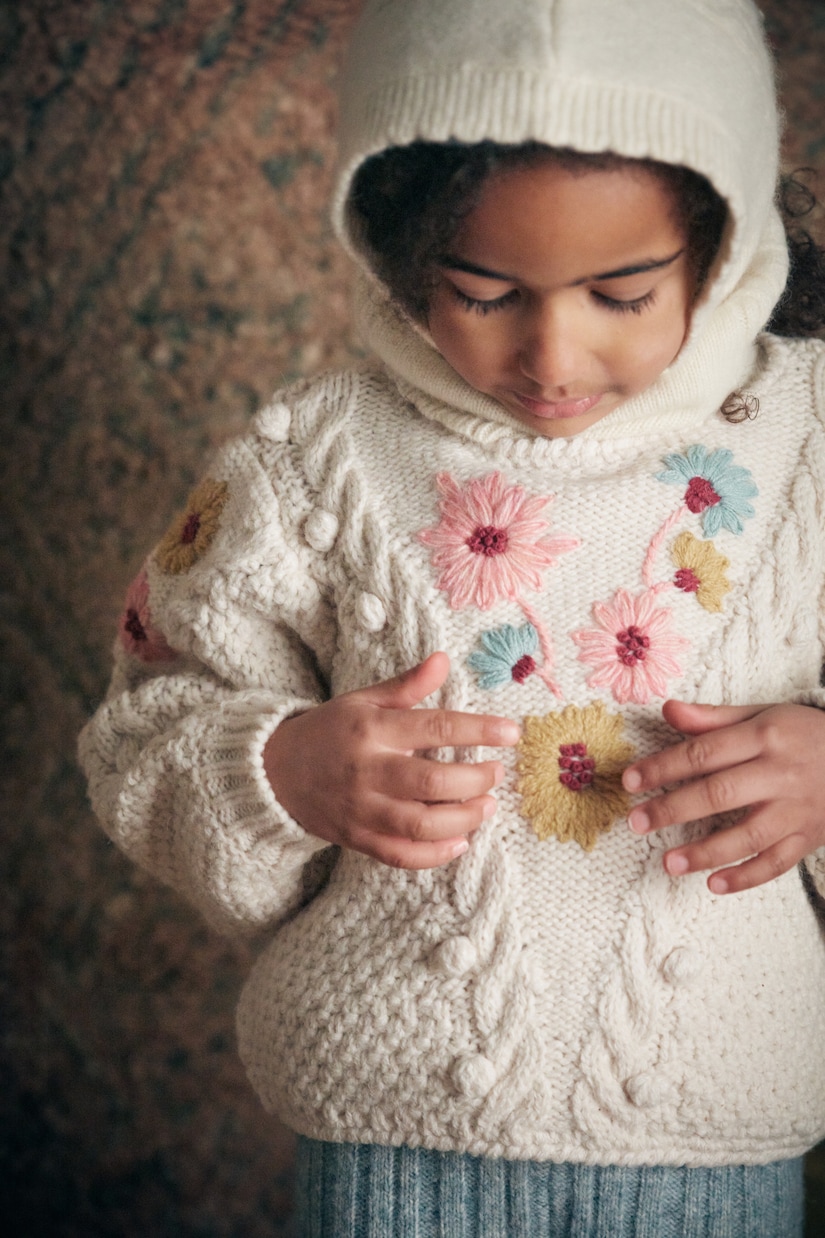 Acacia embroidered sweater | Louise Misha