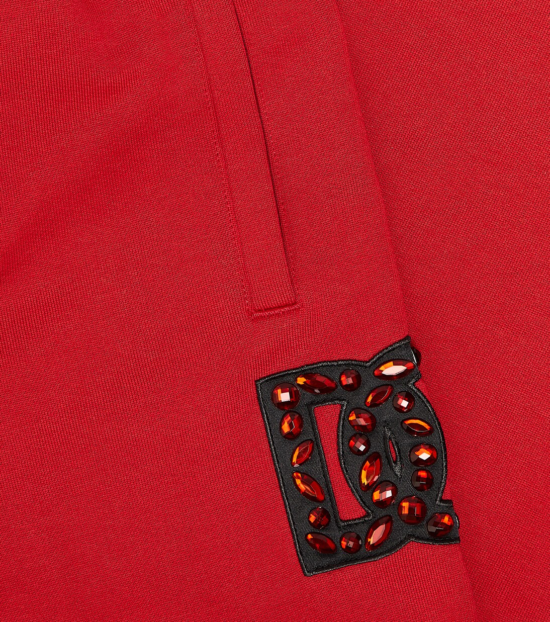 로고 임벨리시드 저지 스웨트팬츠 | Dolce&Gabbana Kids