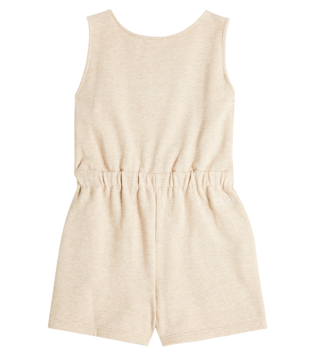 Cotton fleece playsuit | Chloé Kids