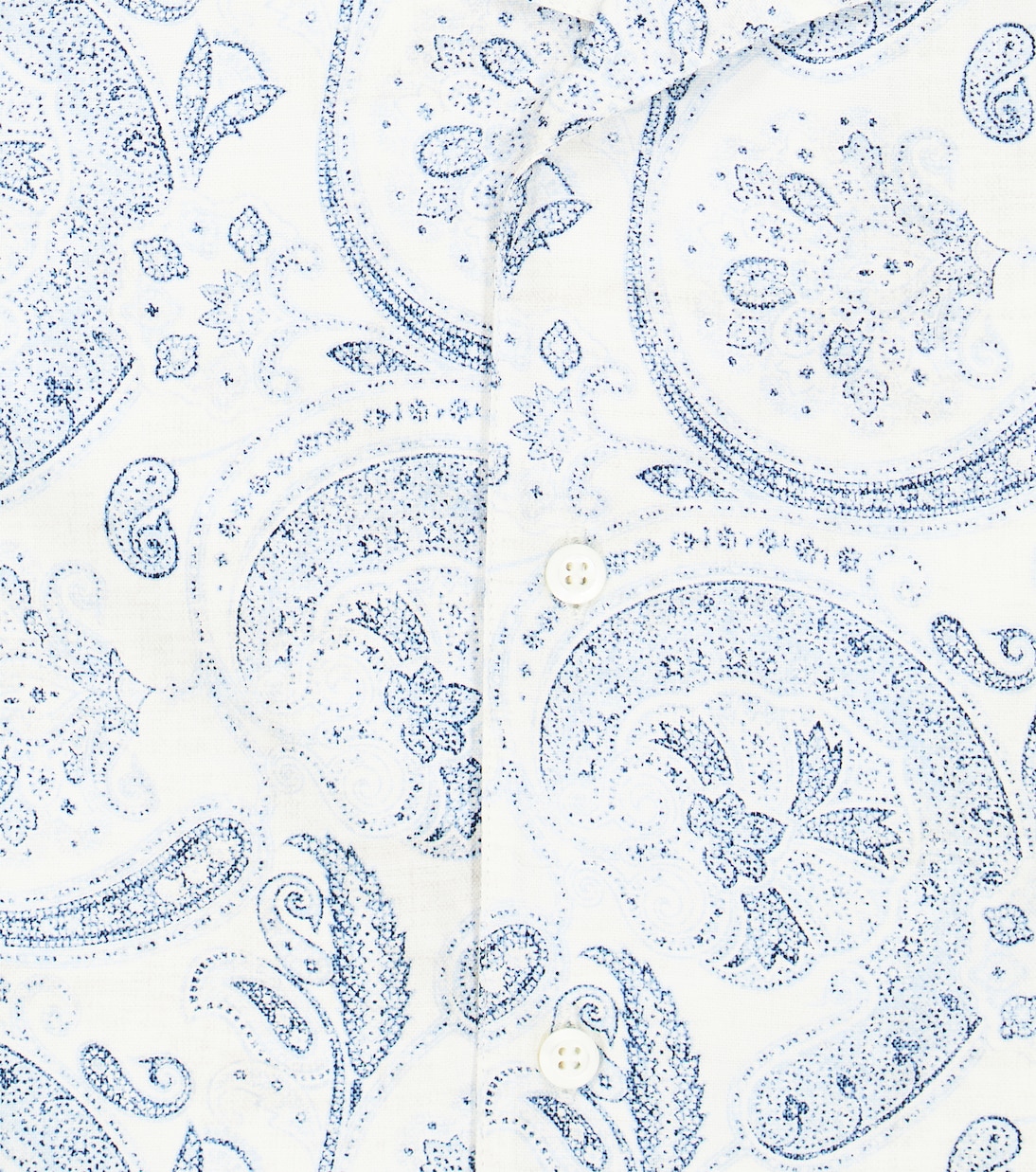 Camicia in cotone con stampa | Brunello Cucinelli Kids