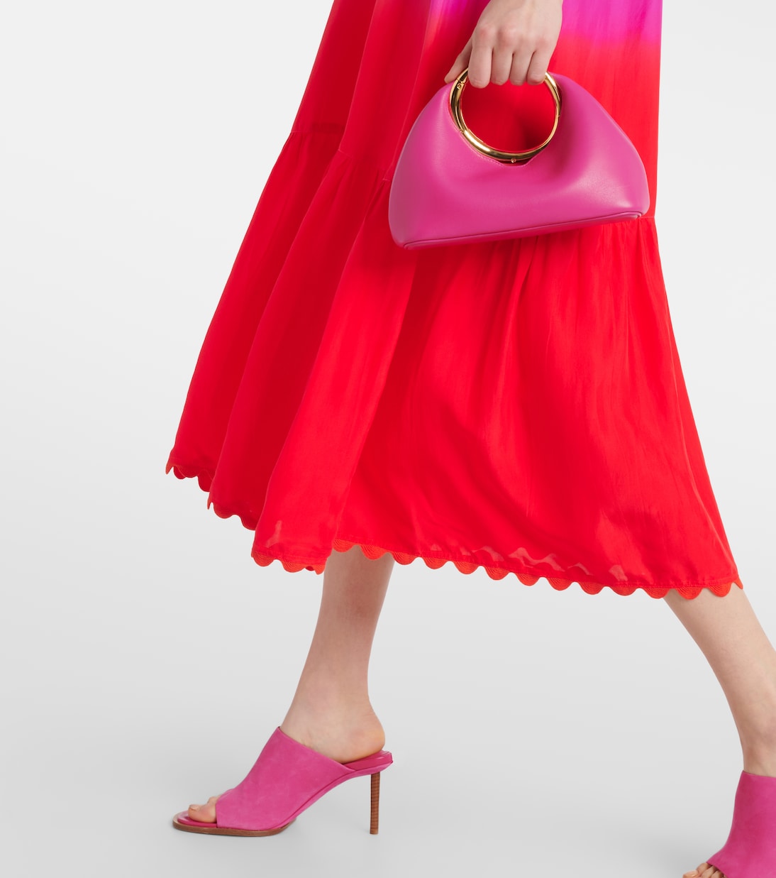 Midikleid aus Seide | Juliet Dunn