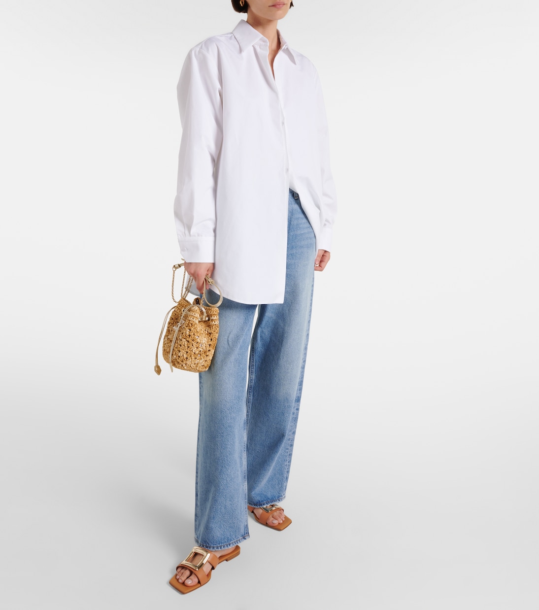 Pantoletten Viv‘ By The Sea aus Leder | Roger Vivier