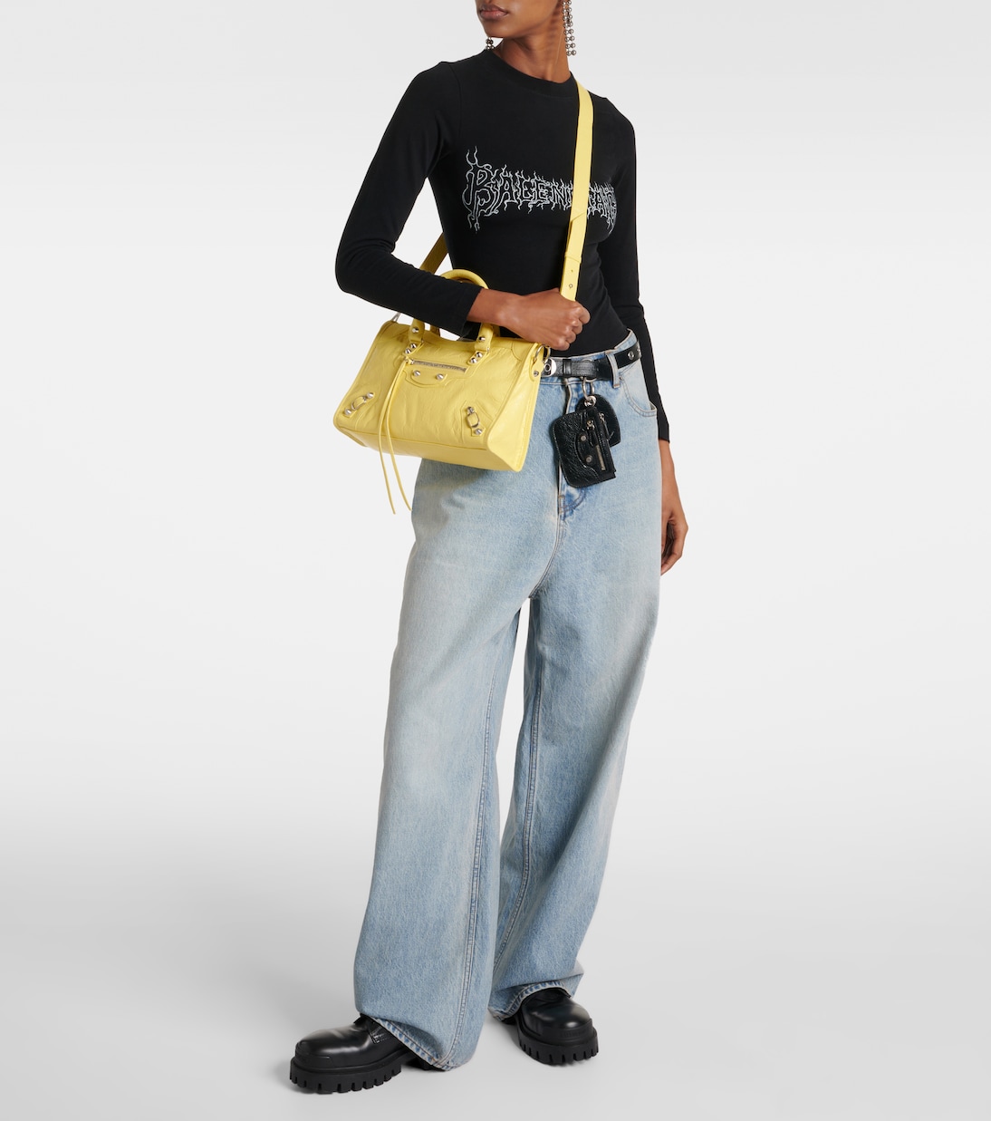 Le City S号皮革托特包 | Balenciaga