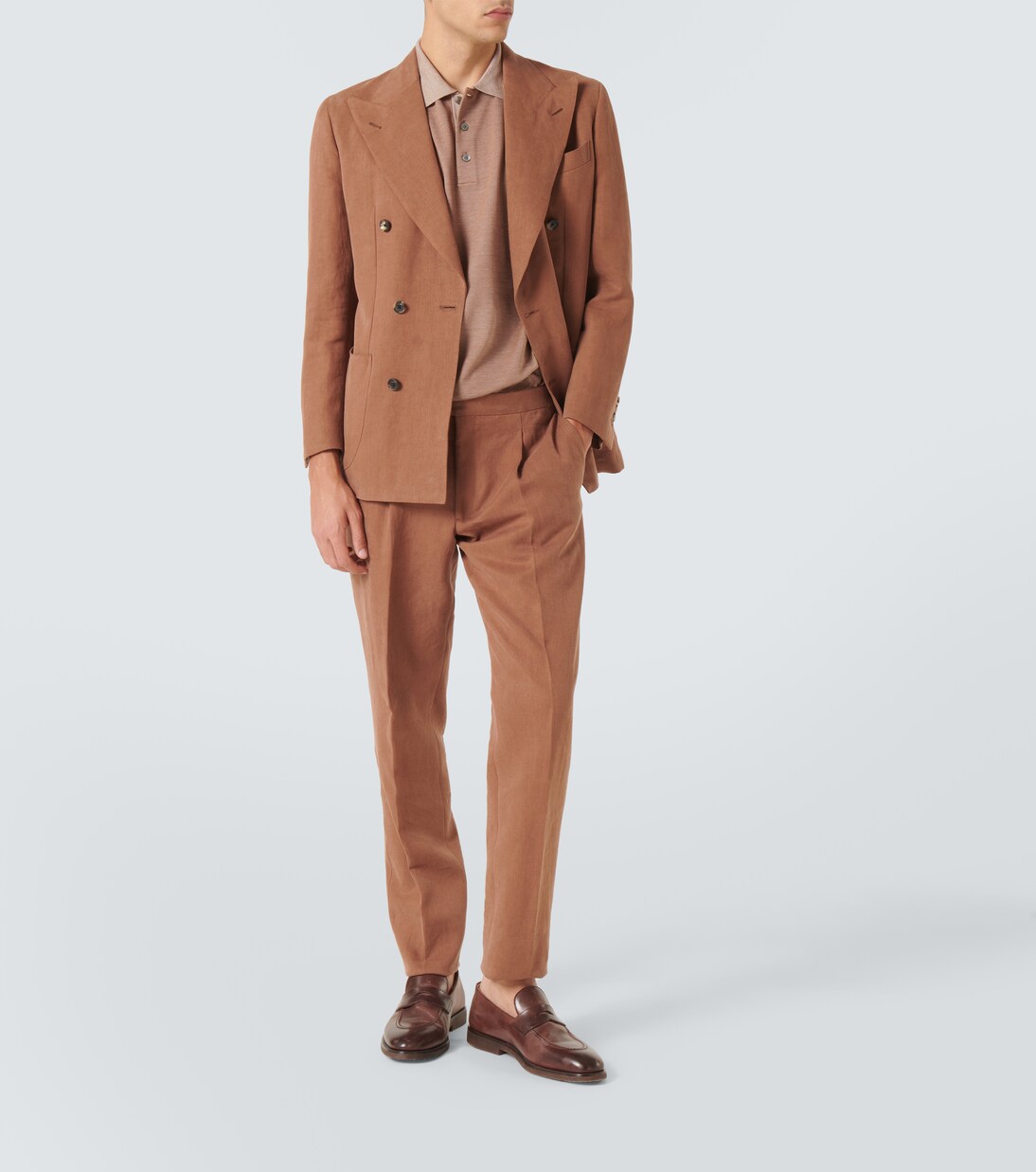 Polohemd aus Baumwolle und Seide | Zegna