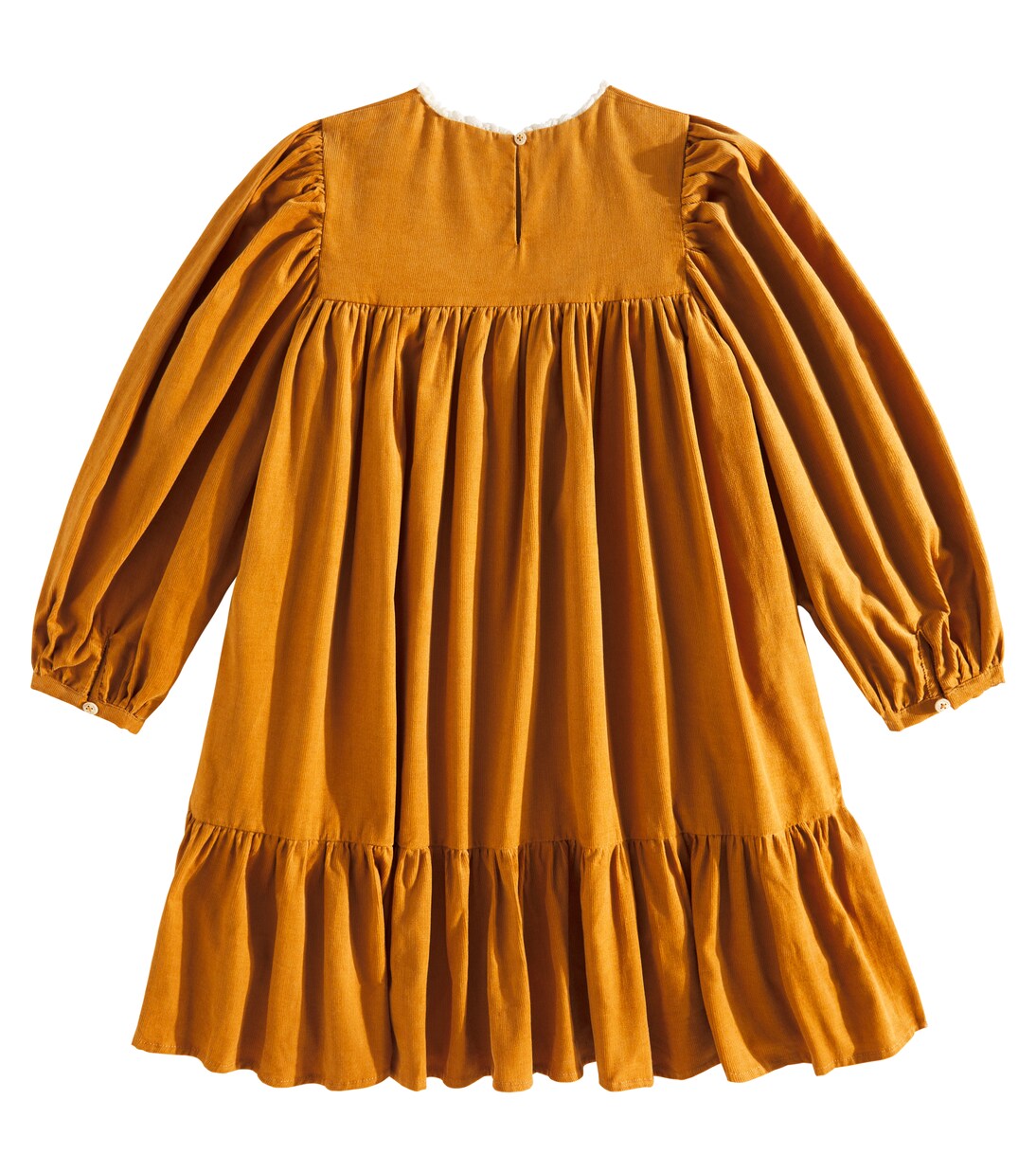 Robe Alida en velours côtelé de coton | C'era Una Volta