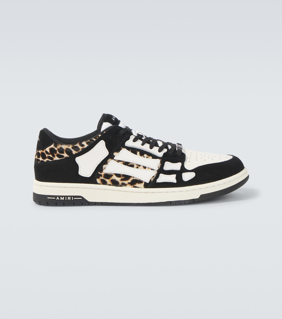 Leopard Skel Top Low leather sneakers | Amiri