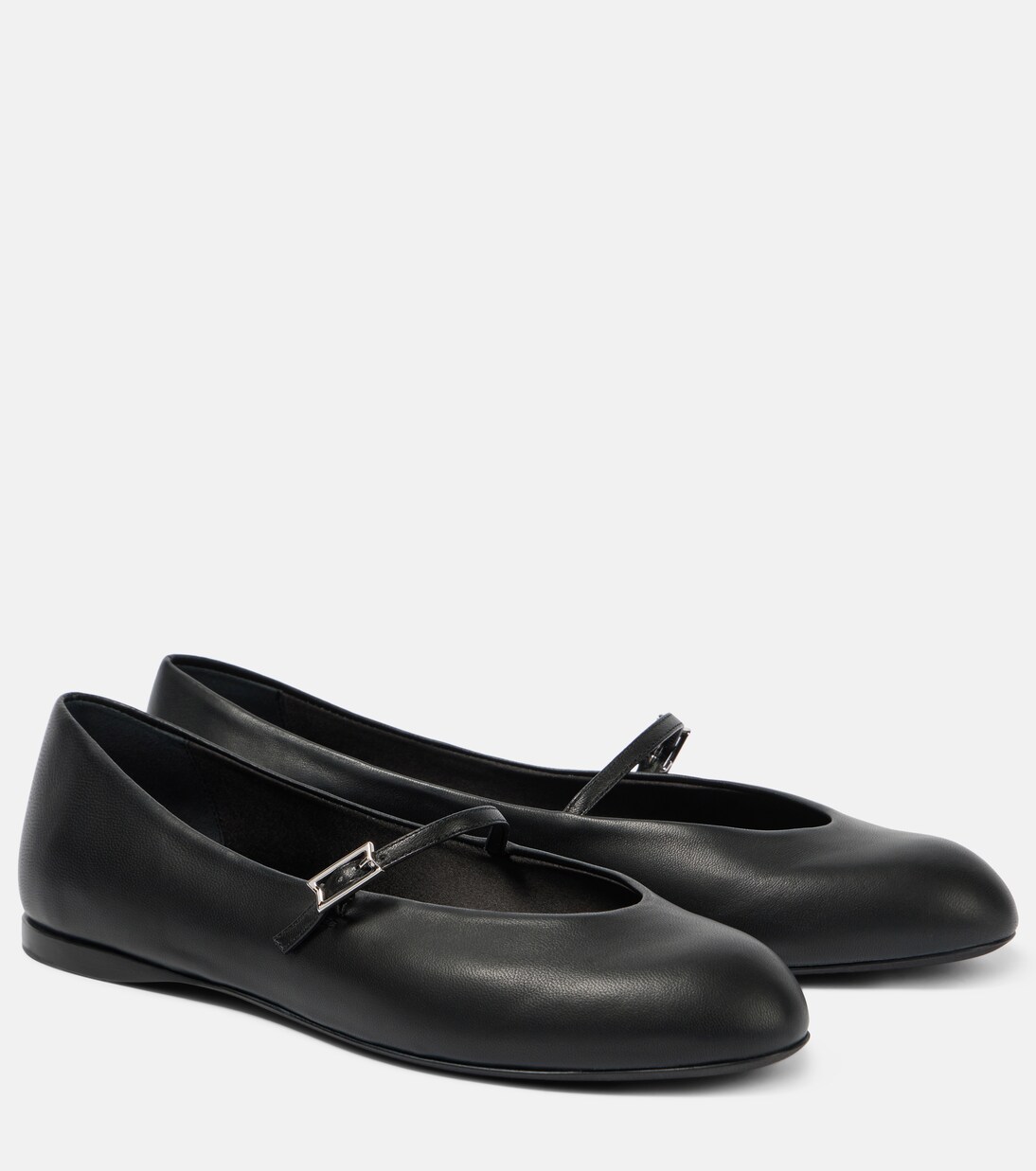 Leather Mary Jane ballet flats | Max Mara