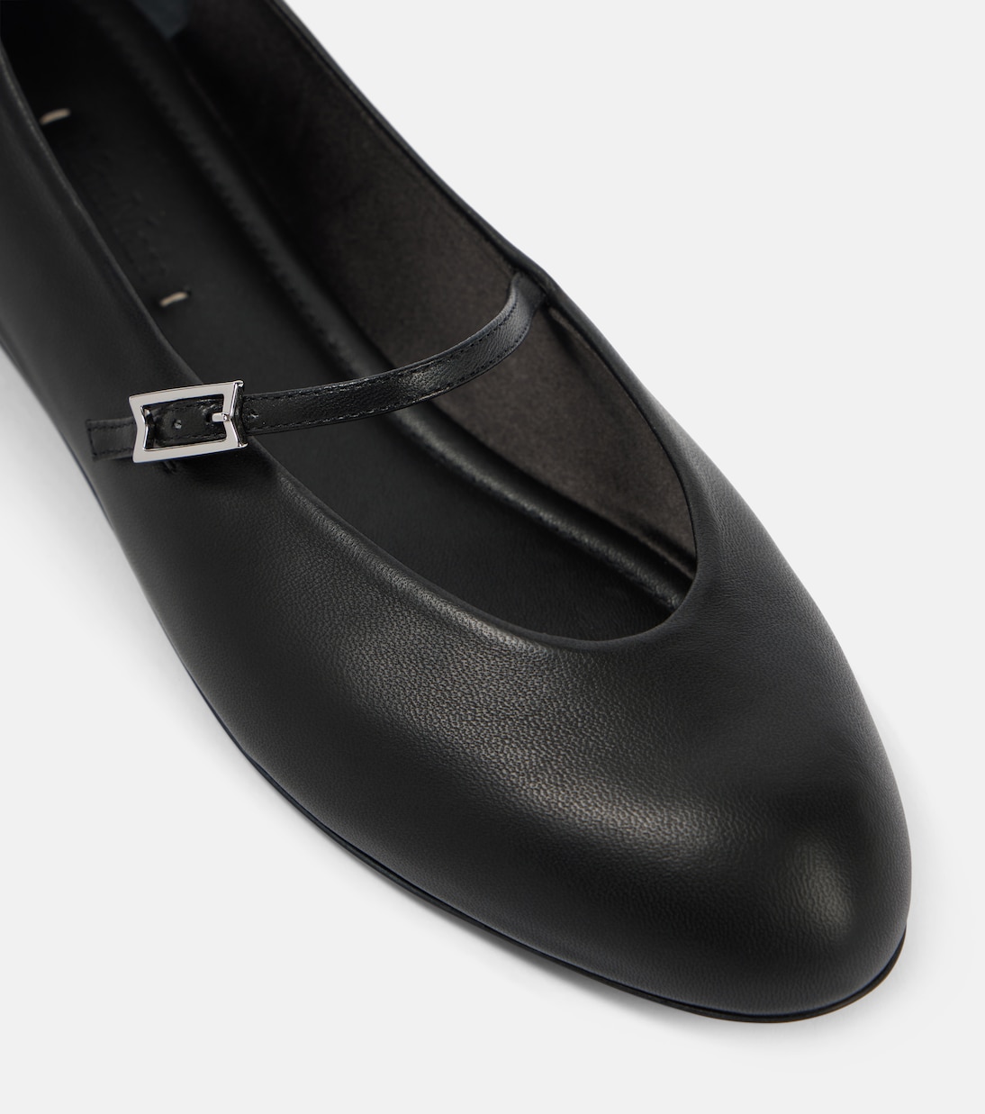 Leather Mary Jane ballet flats | Max Mara