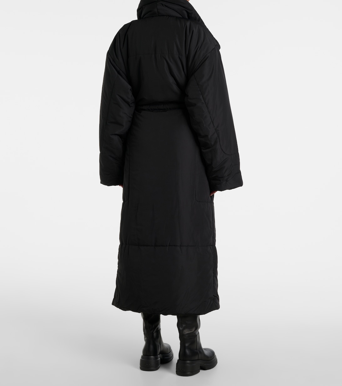 Sleeping Bag habotai wrap coat | Norma Kamali