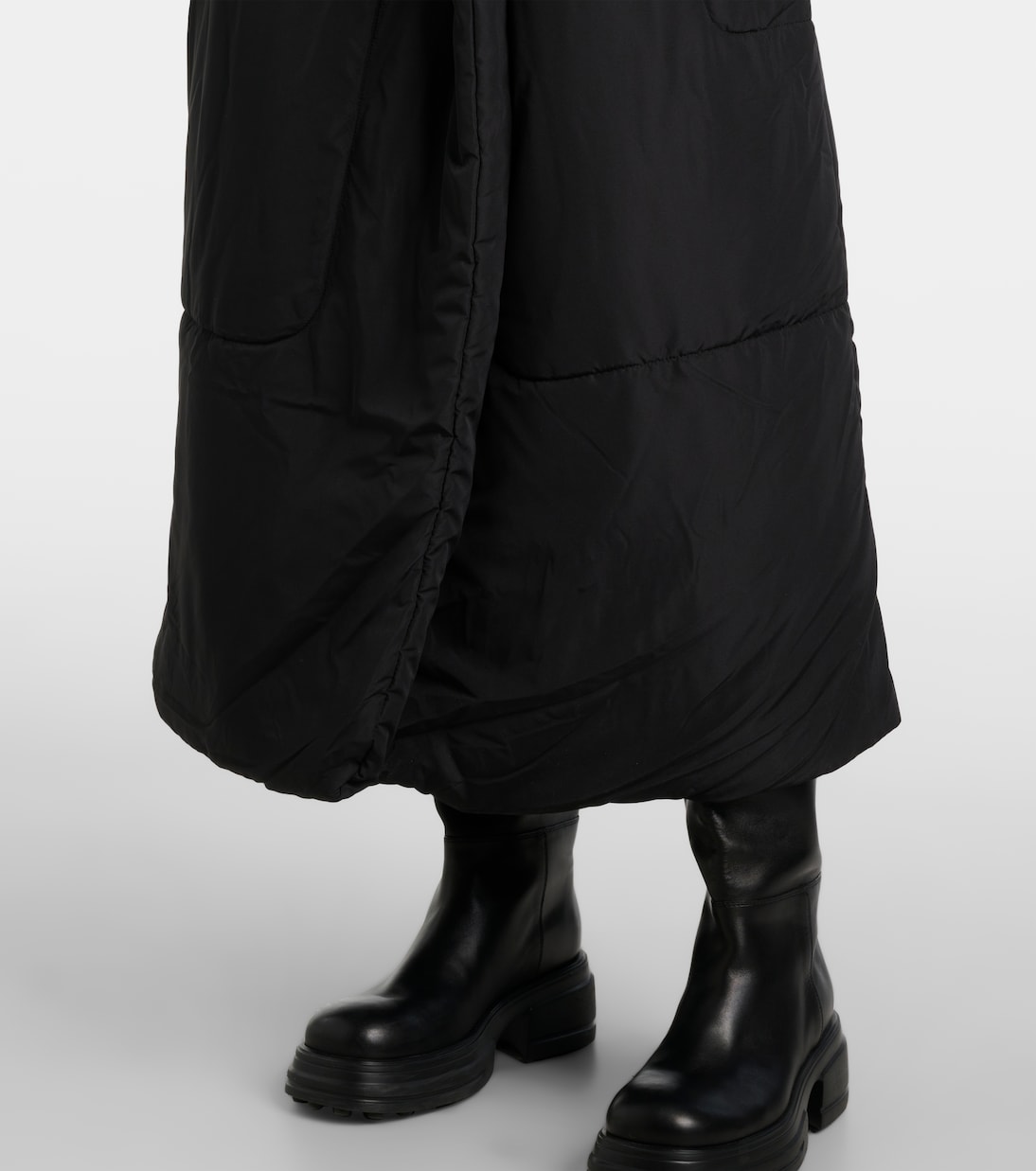 Sleeping Bag habotai wrap coat | Norma Kamali