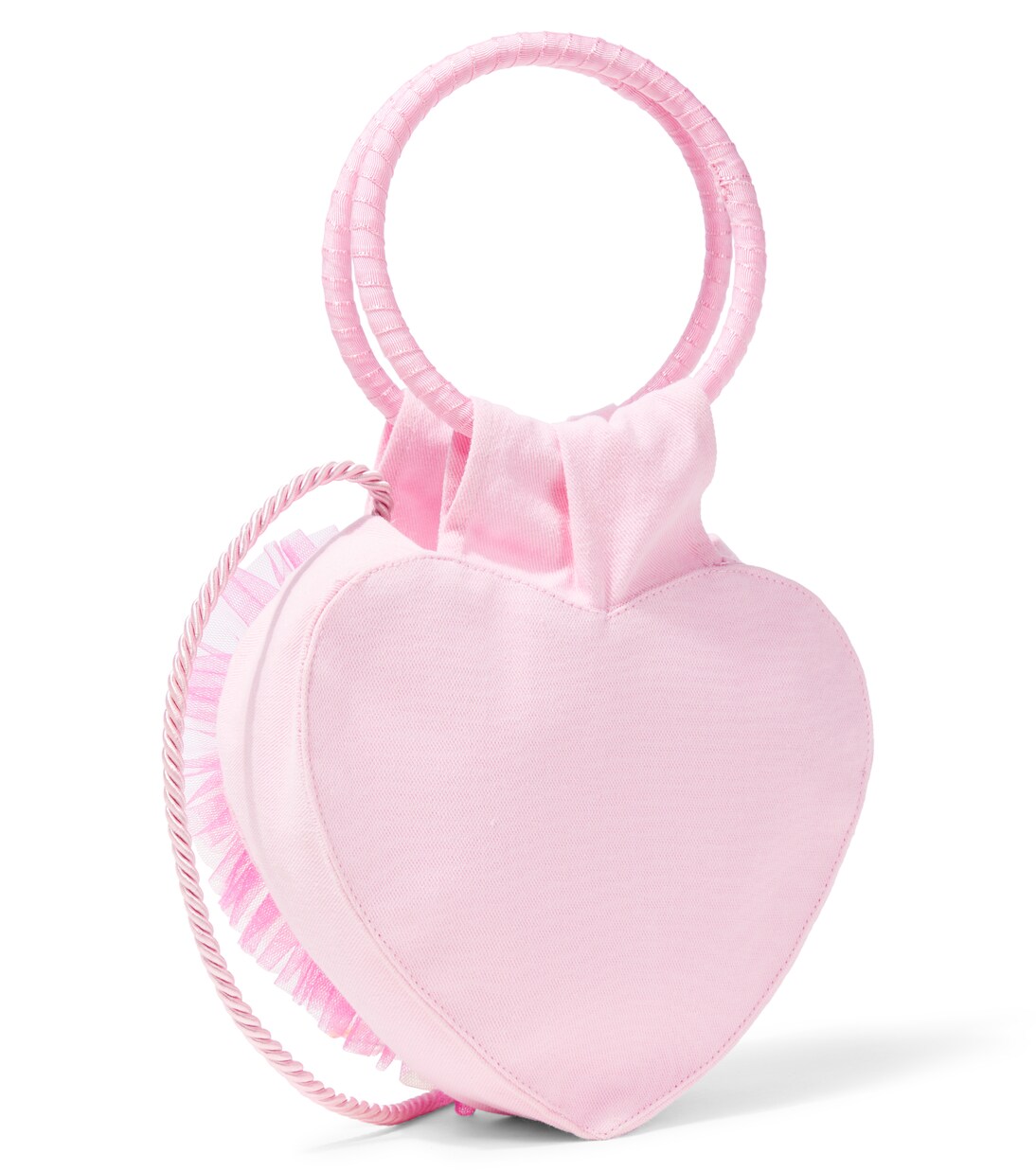Heartburst ruffled tulle shoulder bag | Tutu Du Monde