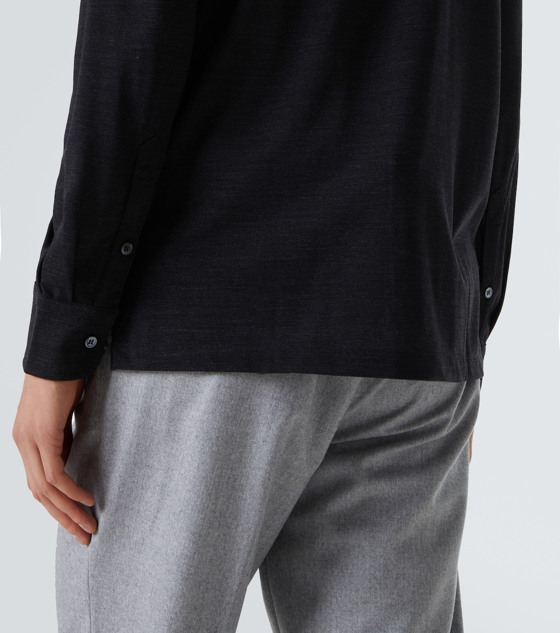 Hemd aus Wolle | Rubinacci