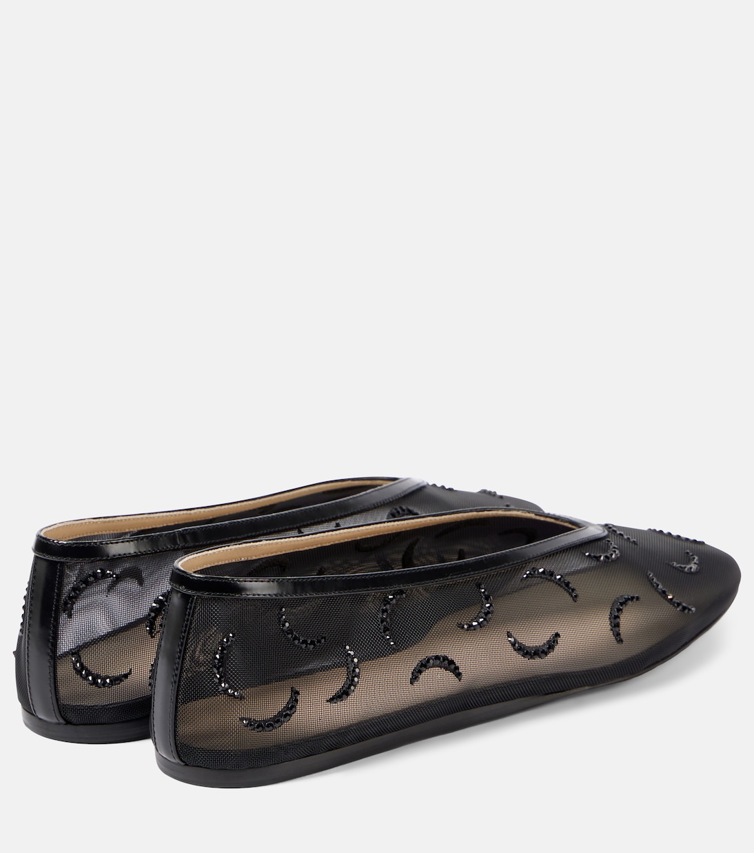 Luna embroidered mesh ballet flats | Le Monde Béryl