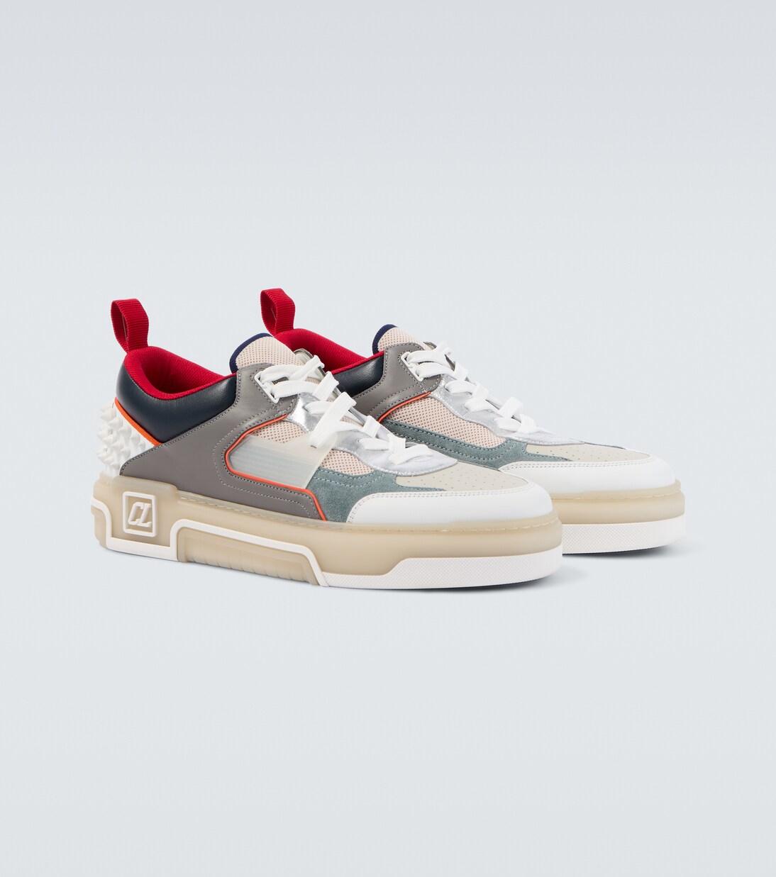 Astroloubi spiked leather sneakers | Christian Louboutin