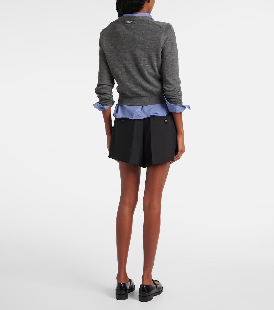 Cardigan aus Schurwolle | Prada