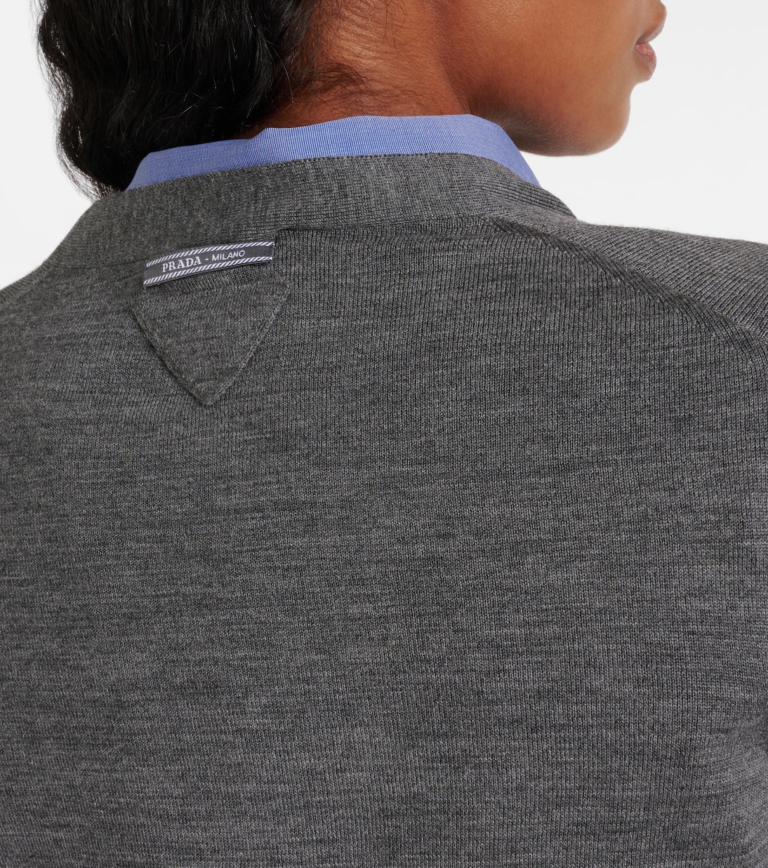 Cardigan aus Schurwolle | Prada