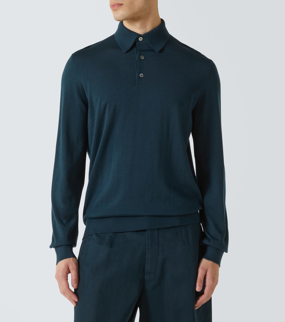 Polohemd aus Kaschmir und Seide | Zegna