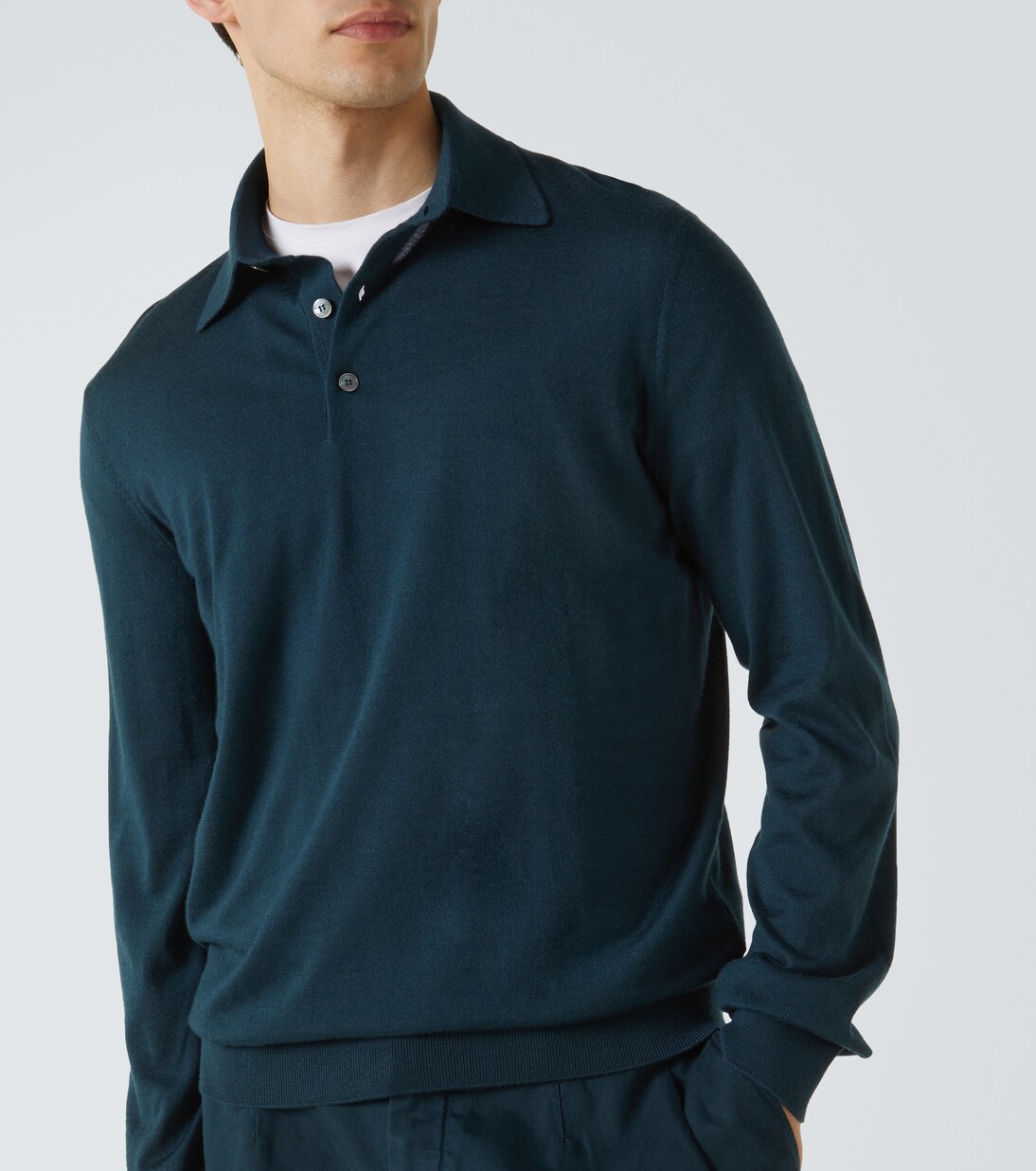 Polohemd aus Kaschmir und Seide | Zegna