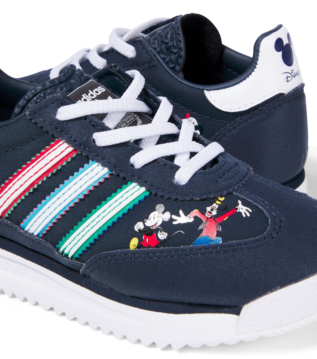 SL 72 RS suede-trimmed sneakers | Adidas Originals Kids