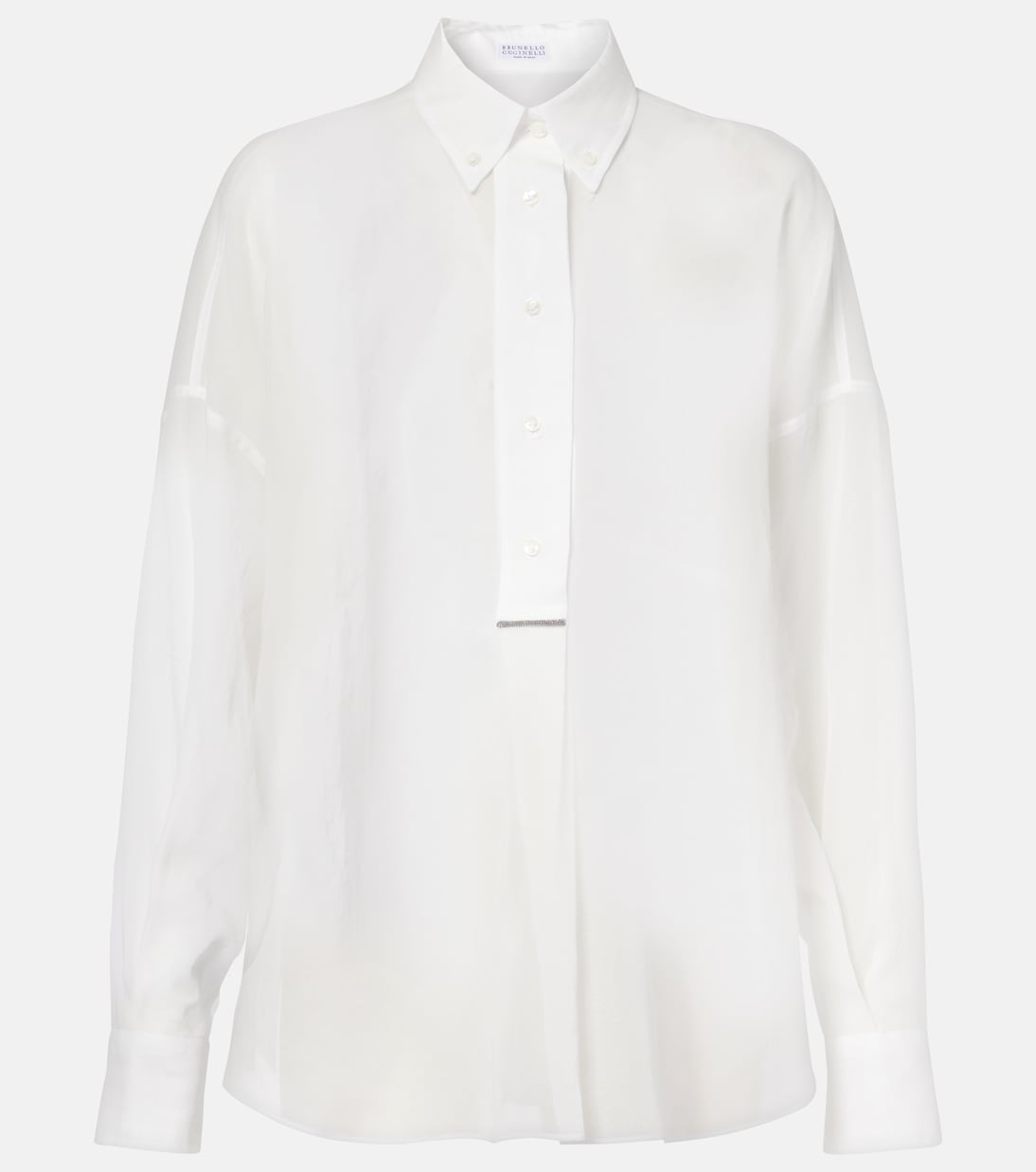 Oxford-Hemd aus Baumwolle | Brunello Cucinelli