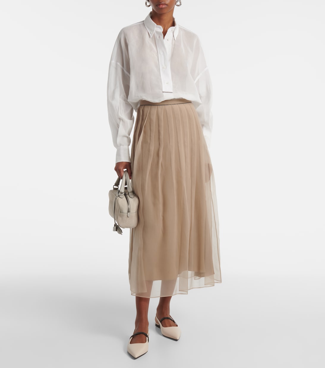 Oxford-Hemd aus Baumwolle | Brunello Cucinelli