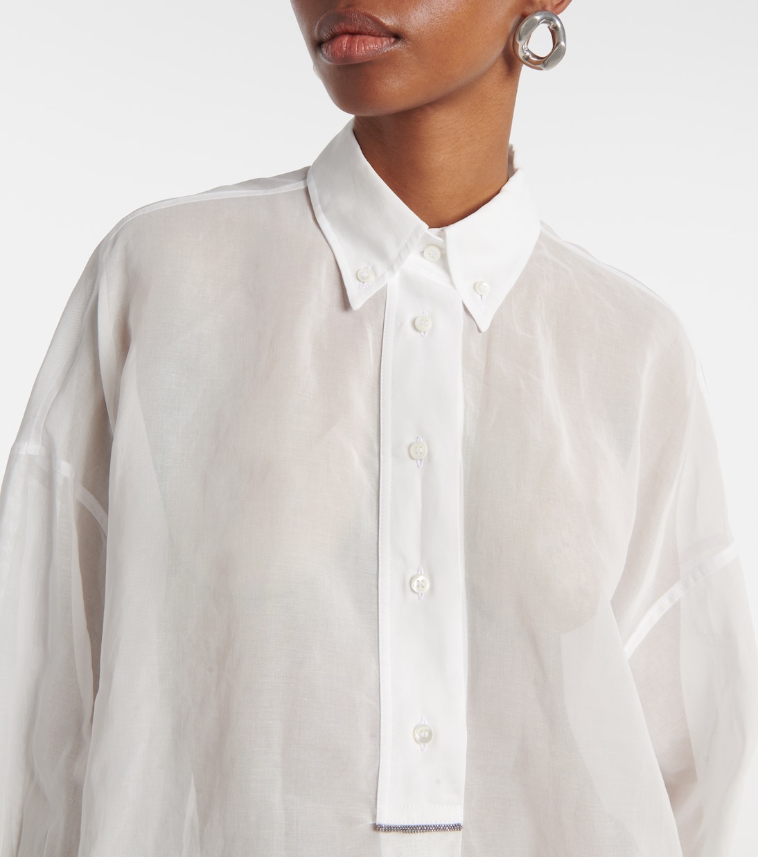 Oxford-Hemd aus Baumwolle | Brunello Cucinelli