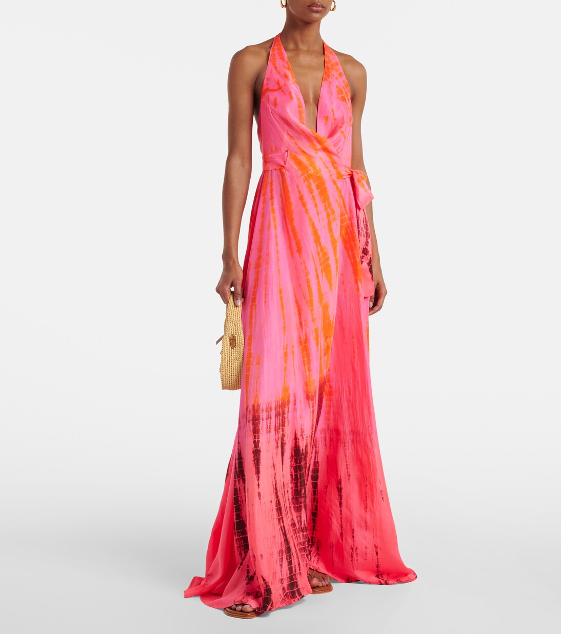 Maxikleid aus Seide | Anna Kosturova