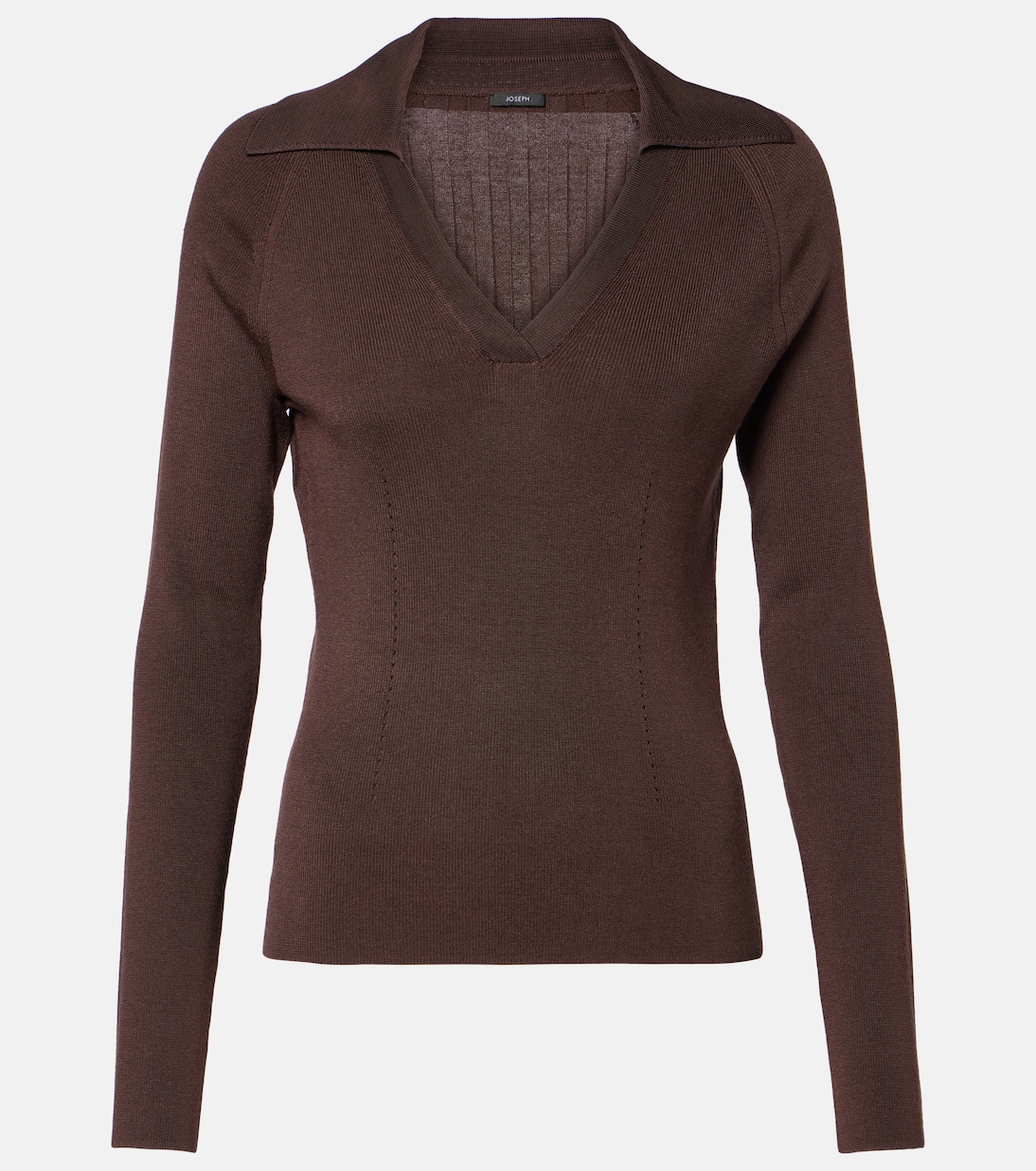 Polopullover aus Rippstrick | Joseph