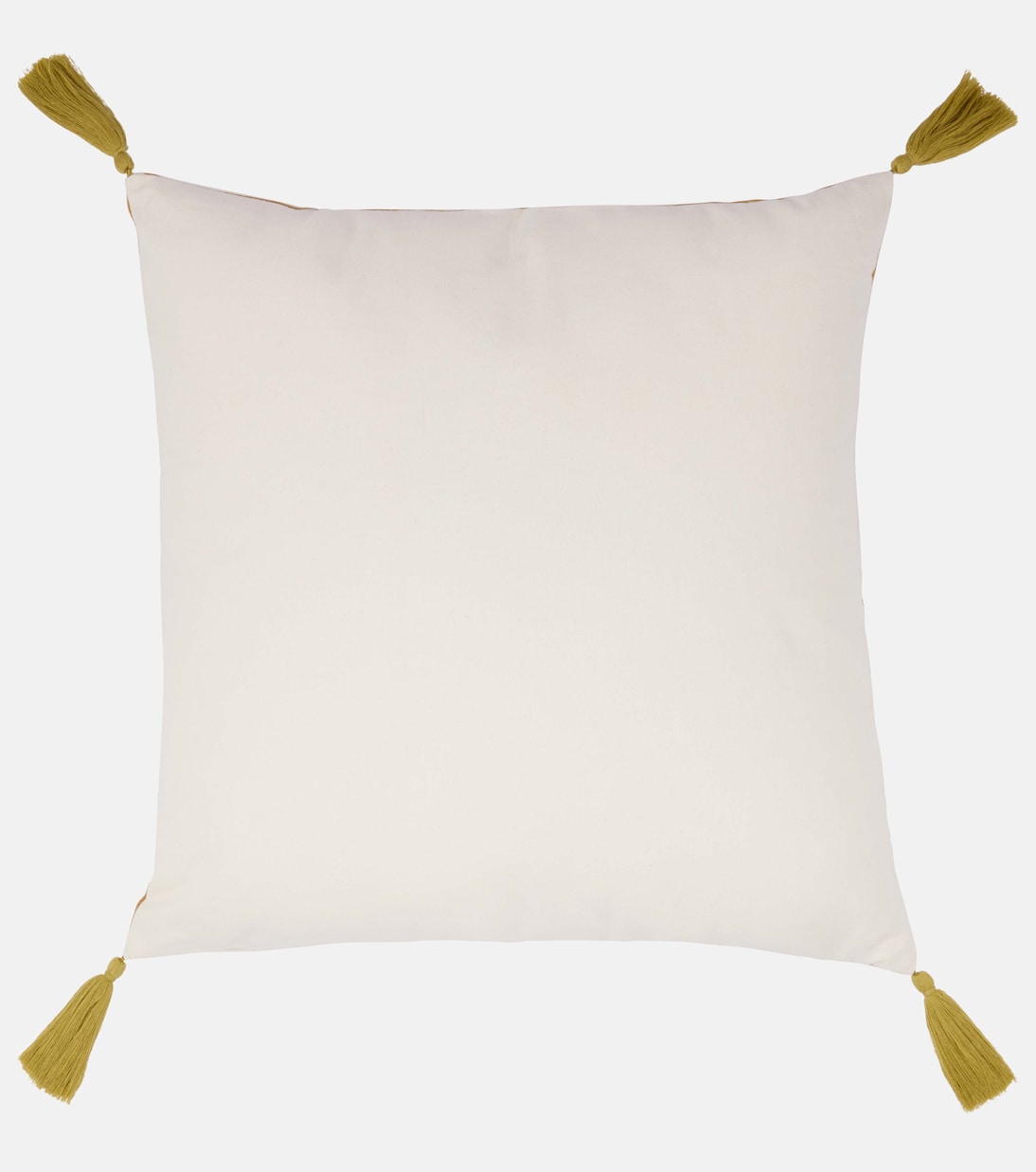 Palms printed cotton cushion | Les-Ottomans