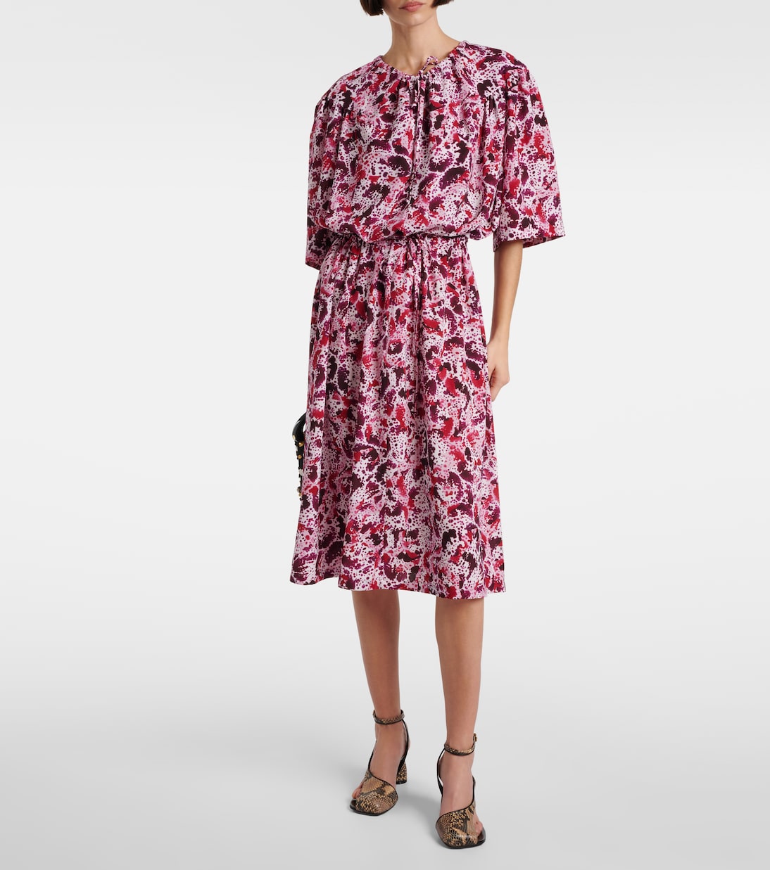 Bedrucktes Midikleid | Dries Van Noten