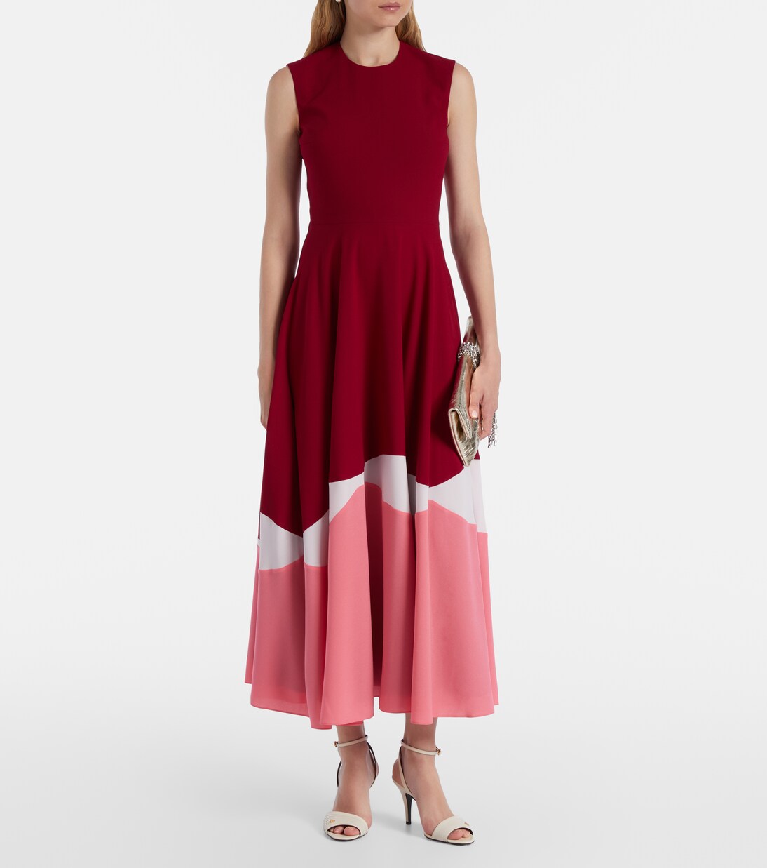 Gradient crêpe cocktail dress | Roksanda