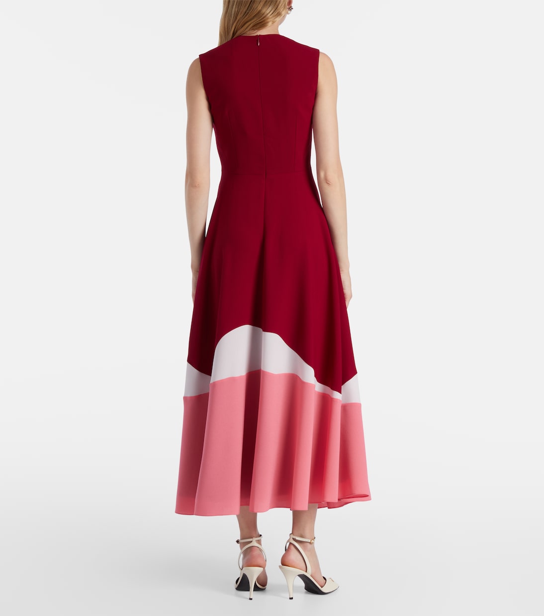 Gradient crêpe cocktail dress | Roksanda