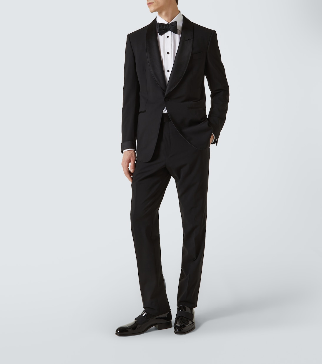 Camicia da smoking in popeline di cotone | Brioni