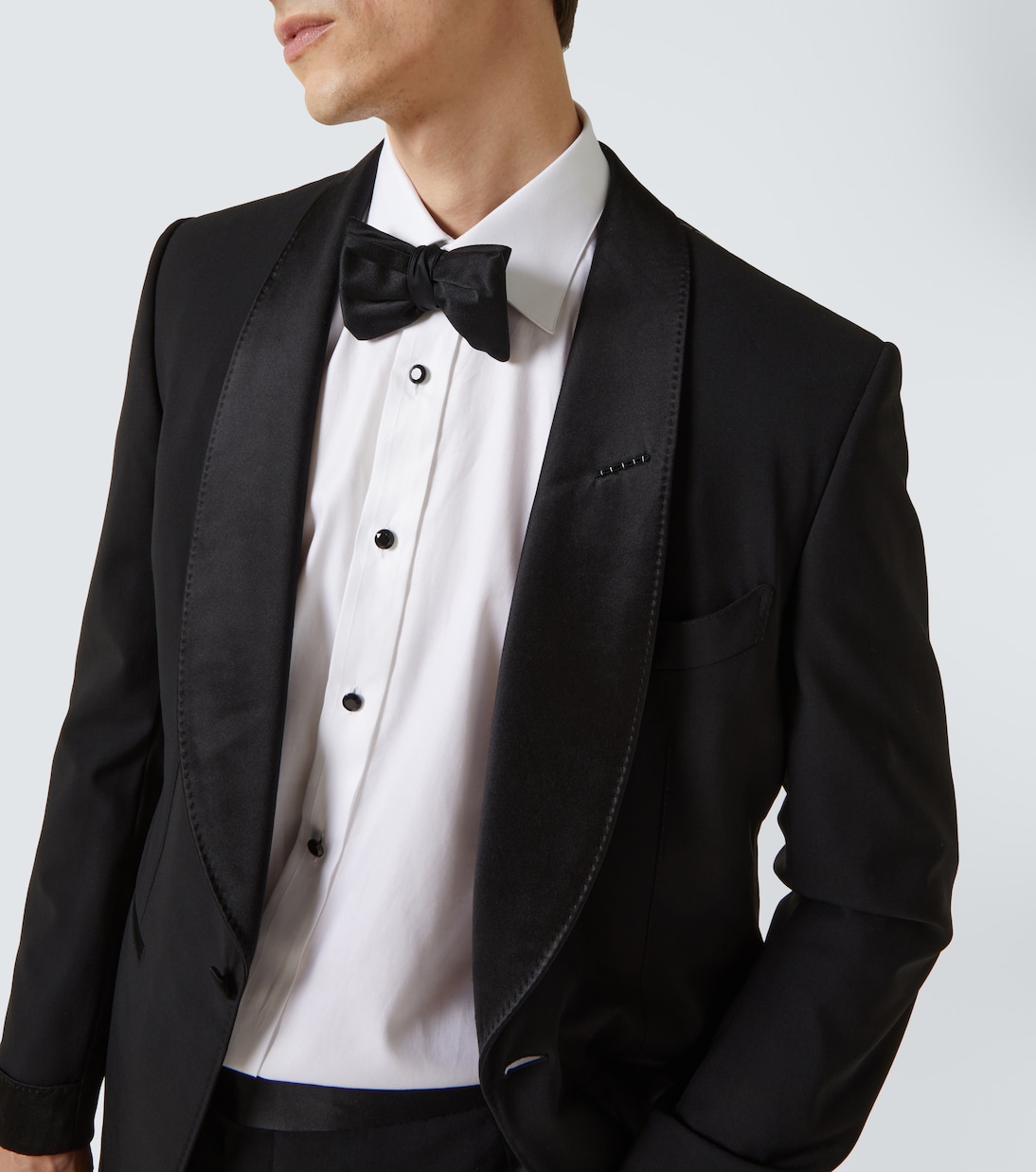 Camicia da smoking in popeline di cotone | Brioni