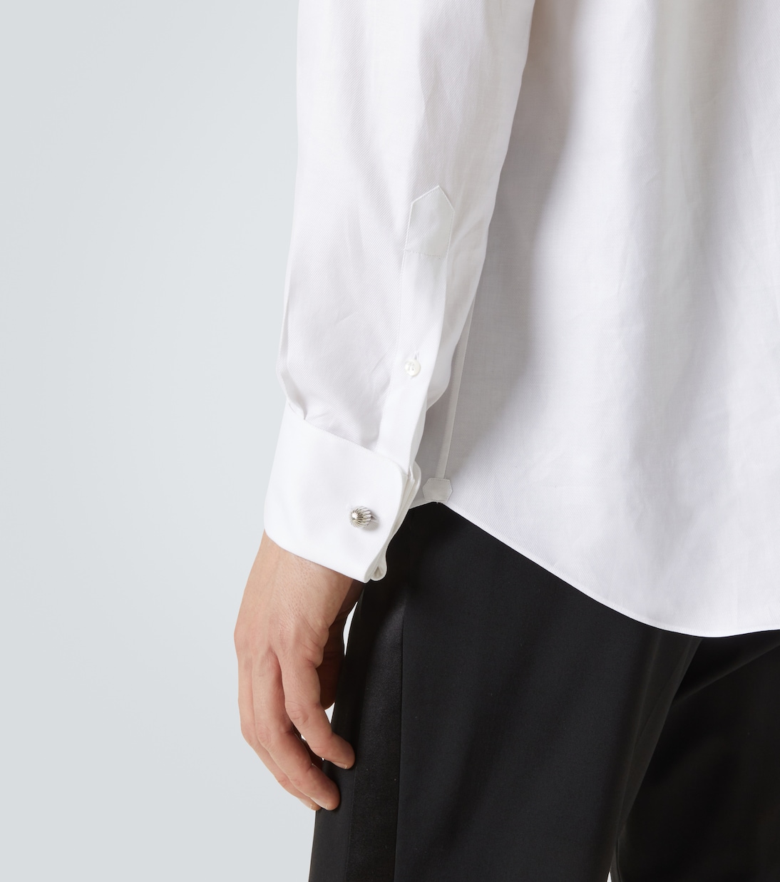 Camicia da smoking in popeline di cotone | Brioni